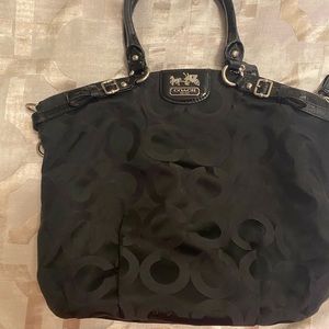 Beautiful Authentic Black Coach Purse.
